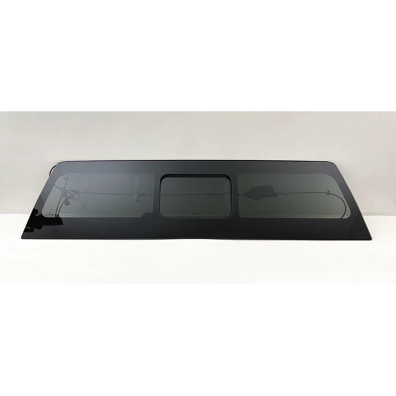 OEM Non-Heated Power Style Back Slider Window Back Glass Compatible with Toyota Tacoma Pickup 2024-2025 Models