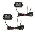 thumbnail image 1 of OEM 2-Pack - Tiny Tach TT2AM Digital Hour Meter Tachometers Resettable Job Timer, 1 of 7