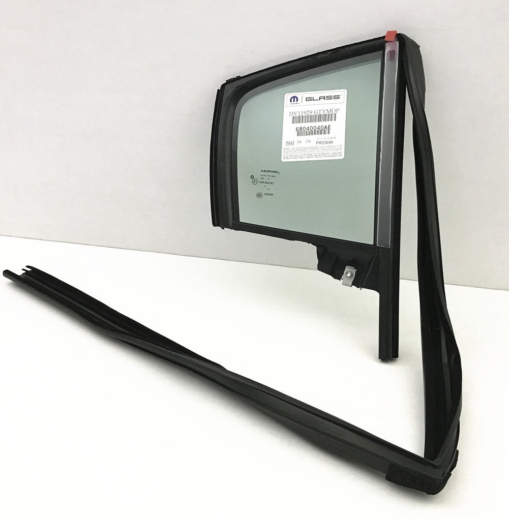 Rear Vent Glass Window For 2011-2023 Chrysler 300 4Door – Driver Side Left, Light Green Tint