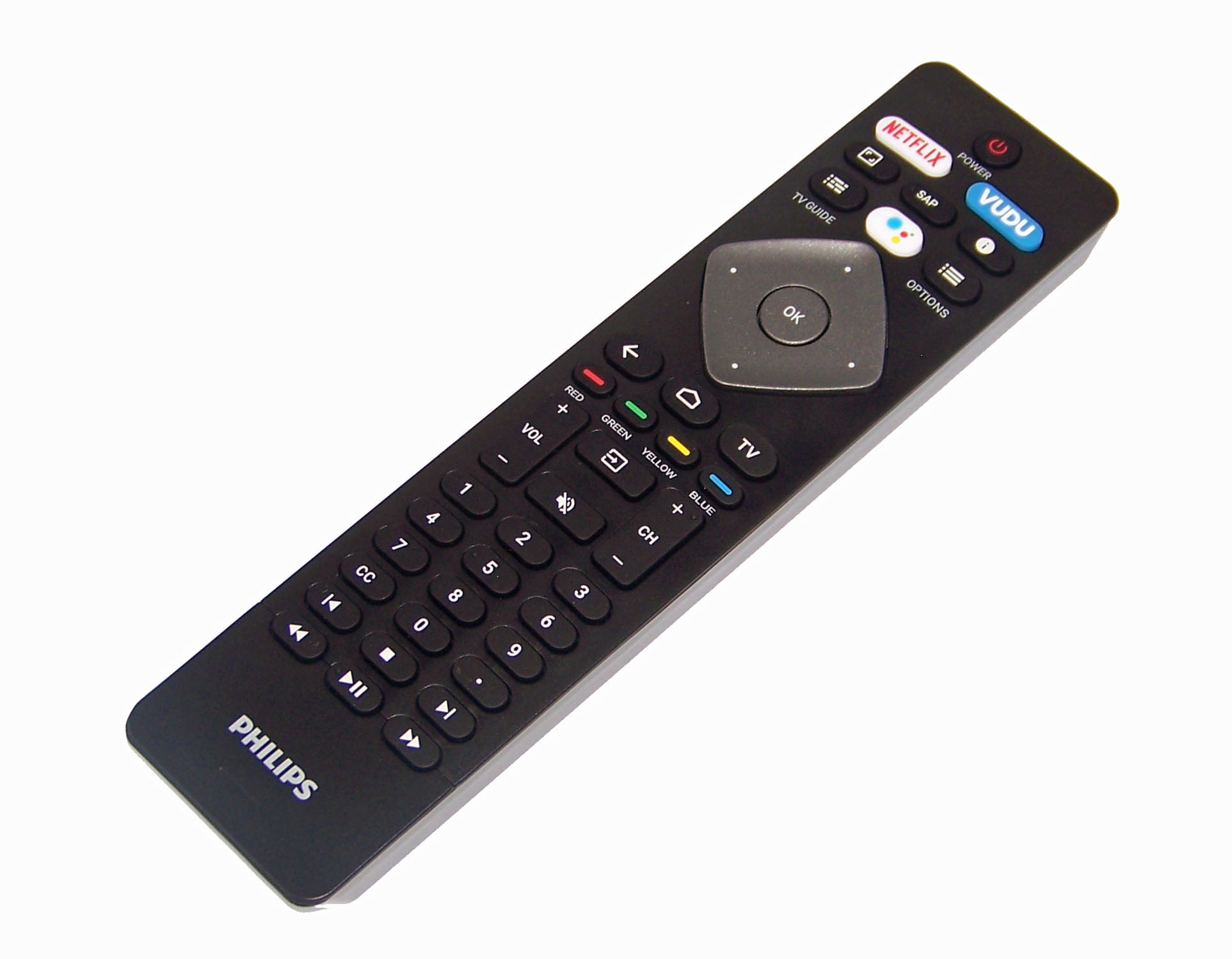 OEM Philips Remote Control Originally Shipped With 55PFL5604, 55PFL5604