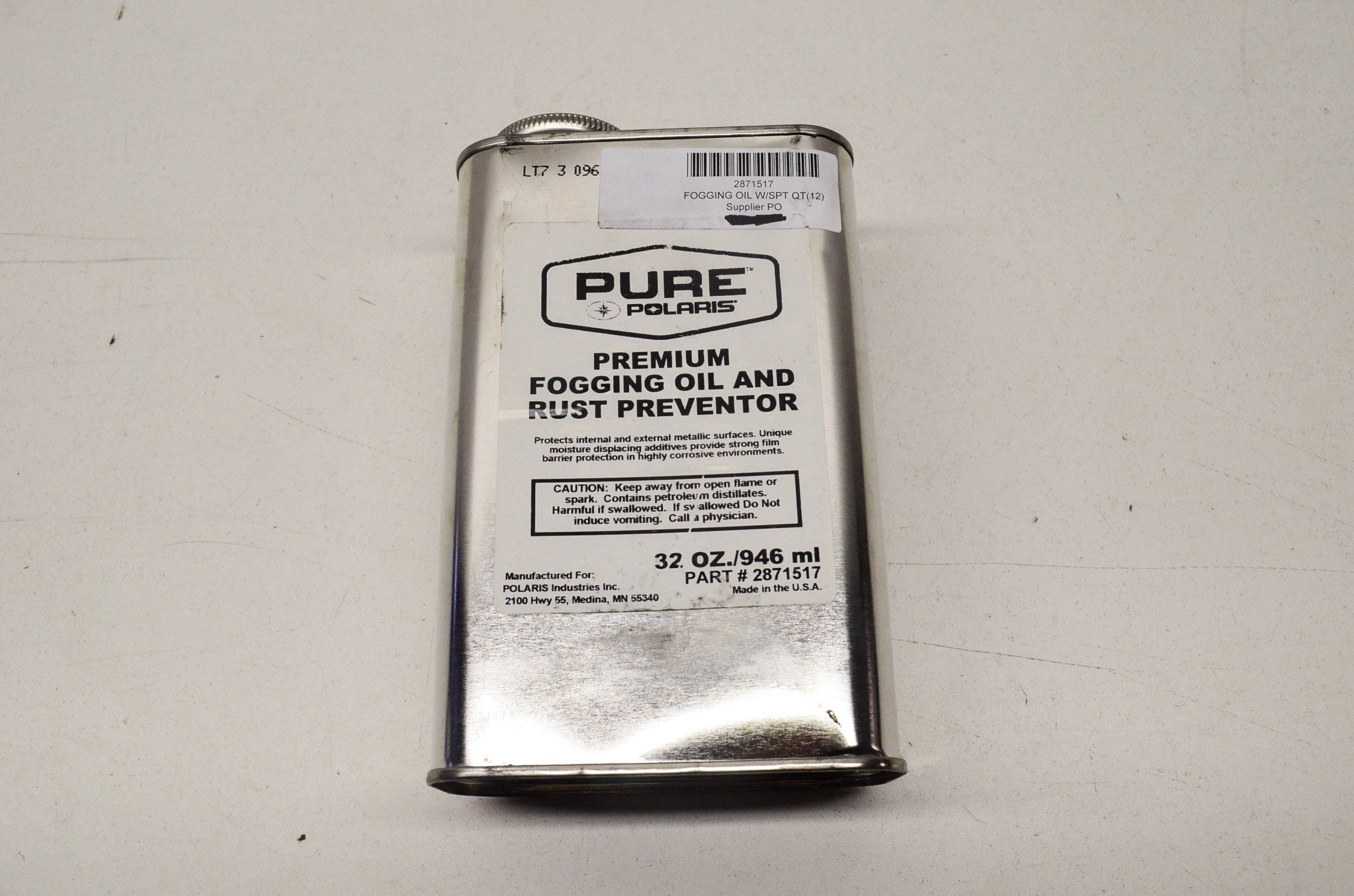 OEM Polaris 2871517 Premium Fogging Oil and Rust Preventor 1 Quart 