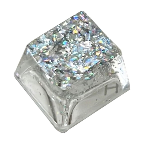 OEM Profile Resin Keycap with Color Foil for Mechanical Keyboards for Office Gaming and Home Use