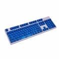 thumbnail image 1 of OEM Profile Translucent Keycaps 104 Key Set (Blue), 1 of 2