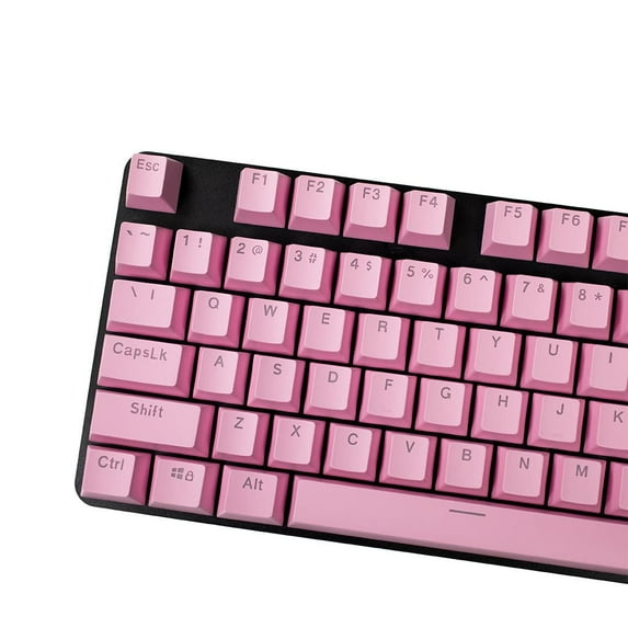 OEM Profile Translucent Mixable Keycaps - Light Pink