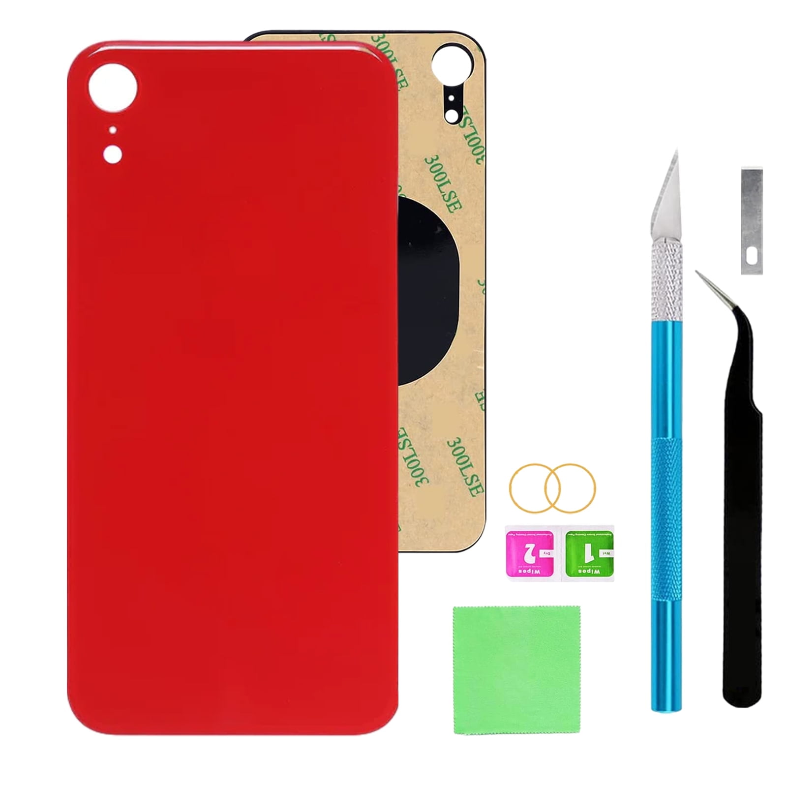 Phone Rear Glass OEM Rear Back Glass Replacement for iPhone XR 6.1 inches with Reparing ...