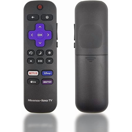Amtone 43R6E3 Smart Roku TV Remote Control for Hisense ROKU TVs