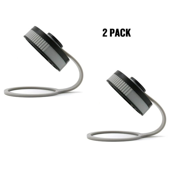 OEM Replacement Lid for Wide Mouth Water Bottle BPA Free Travel Mug Hydro Flip Lid -Flex top Wide Mouth lid-2 Pack