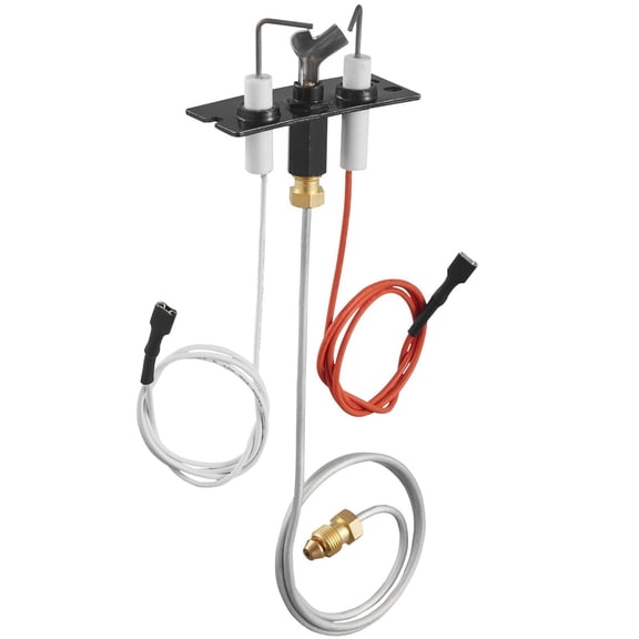 OEM Replacement Natural Gas Pilot Assembly for Fireplaces - Fits OE 2090-012, 2198-012, Compatible with Major Brands Like Heatilator, Majestic, and More