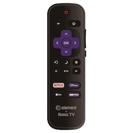 OEM Replacement Remote Control Compatible with All Element Roku TV Smart 4K Ultra HDTV ?Only Works with Element Roku TV, Not for Roku Stick and Roku Box? (Netflix/Disney Plus/Apple TV+ / HBO Max)