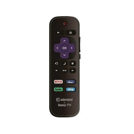 OEM Replacement Remote Control Compatible with All Element Roku TV Smart 4K Ultra HDTV ?Only Works with Element Roku TV, Not for Roku Stick and Roku Box? (Netflix/Disney Plus/Hulu/Sling)