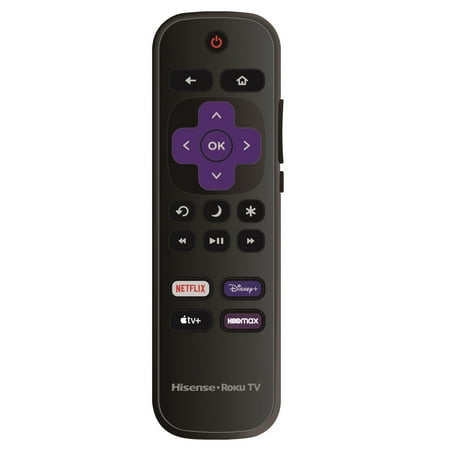 OEM Replacement Remote Control Compatible with All Hisense Roku TV Smart 4K Ultra HDTV ?Only Works with Hisense Roku TV, Not for Roku Stick and Roku Box? (Netflix/Disney Plus/Apple TV+ / HBO Max)