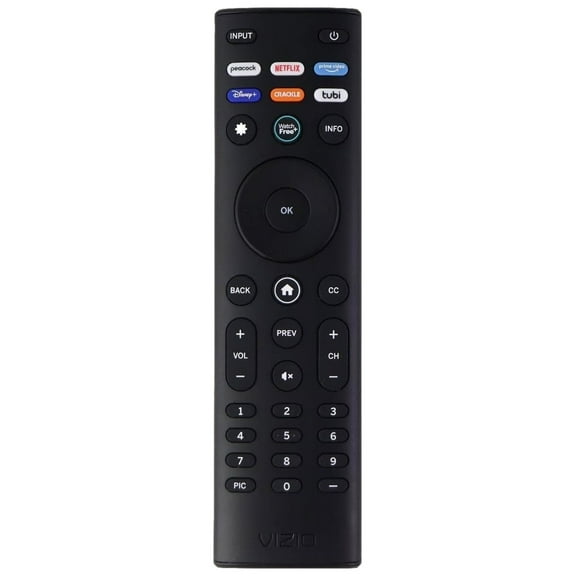 OEM Replacement Remote Control XRT140 for All VIZIO Smartcast D/E/M/P/V/PX Series Smart TVs (Peacock/Netflix/PrimeVideo/Disney+/Crackle/Tubi)