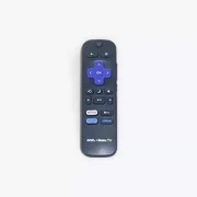 OEM Replacement Remote Control fits for all ONN. Roku TV Smart 4K Ultra HDTV with 4 Shortcut APP Keys - Netflix, Prime video, Apple TV+, and CRAVE buttons