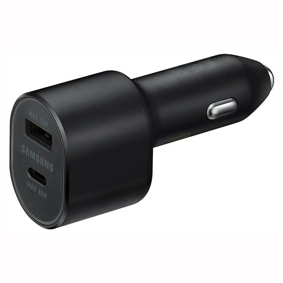 OEM Replacement for Samsung Galaxy S24/S23/S22/S21/S20 Ultra Plus Models, for iPhone 15/14/13/12/11 Pro Max USB-C PD Fast Car Charger Adapter Plug, Universal for All Cars, Black by Afflux