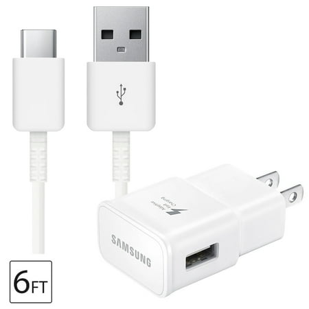 OEM Samsung Fast Charger, Adaptive Fast Quick Charge Wall Charger with 6 FEET Type C Cable Compatible with Samsung Galaxy S10/ S10e/ S9/ S9+/ S8/ S8 Plus/Active/ Note 10/ Note 9/ Note 8 and More price history and forecast - OEM Samsung 1009+998-Z