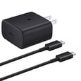 thumbnail image 1 of OEM Samsung Galaxy Fold 5G M40 W20 5G S8 S9 S10 Note 9 Adaptive Fast Charger USB-C 3.1 Type-C Cable Kit Fast Charging USB Wall Charger AC Home Power Adapter [1 Wall Charger + 3ft Type-C Cable], 1 of 5