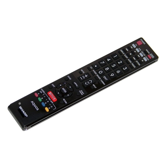 OEM Sharp Remote Control: LC70TQ15U, LC-70TQ15U, LC60C6600U, LC-60C6600U, LC70UD27, LC-70UD27
