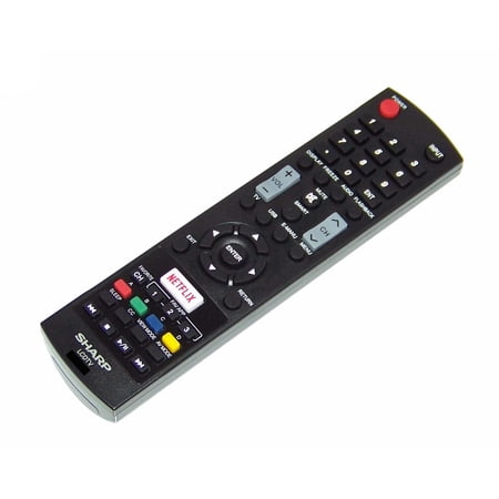 OEM Sharp Remote Control Originally Shipped With: LC65LE654, LC-65LE654, LC40LE653U, LC-40LE653U