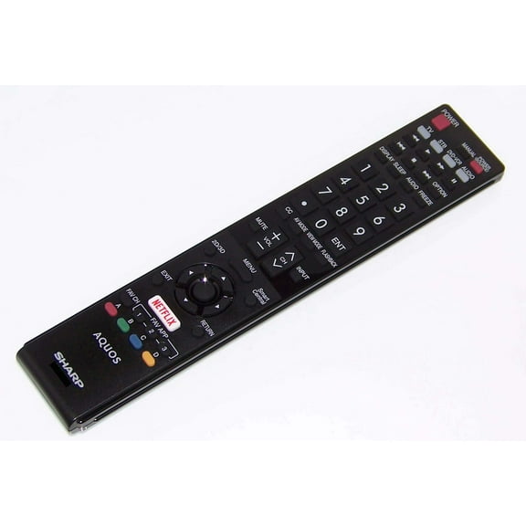 OEM Sharp Remote Originally Shipped With LC60EQ30U, LC-60EQ30U, LC60LE661U, LC-60LE661U