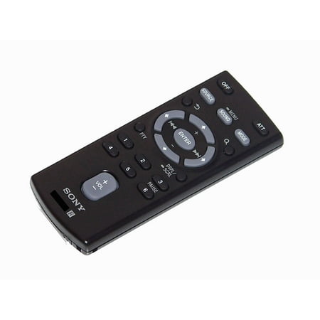 OEM Sony Remote Control Originally Shipped With: CDXGT470UM, CDX-GT470UM, DSXA42UI, DSX-A42UI, CDXGT660UP, CDX-GT660UP