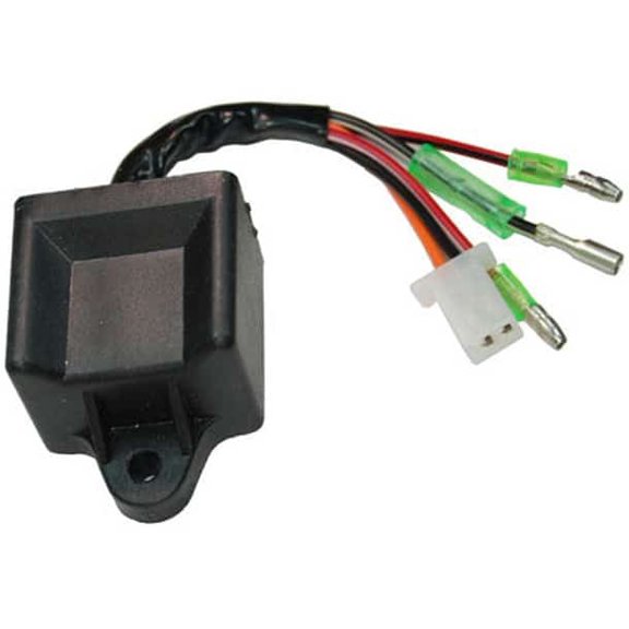 OEM-Style - CDI Box 2 Stroke 49cc ATVs, Scooters 2 Pin Jack, 1 FM Plug, Male Plug 38x35x30