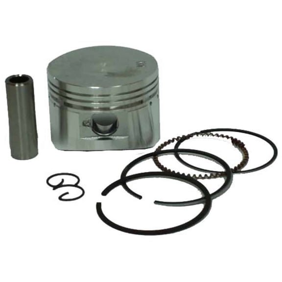 OEM-Style - Piston Kit 110-125cc 4-Stroke B 52 Pin 13 H 36.5 Ctr Pin to Top 19mm Chinese ATVS