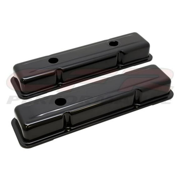 OEM Style Short Valve Covers - Black for 1958-86 Chevy Small Block 283-305-327-350-400