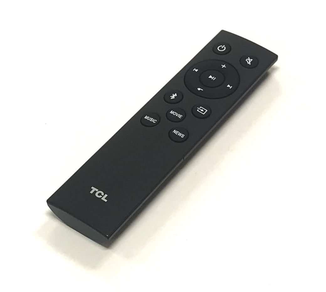Tcl roku remote 2025 control soundbar