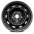 thumbnail image 1 of OEM Take-off Steel Wheel Black 14x5.5 inch for 1987-1991 Toyota Camry, 1 of 3