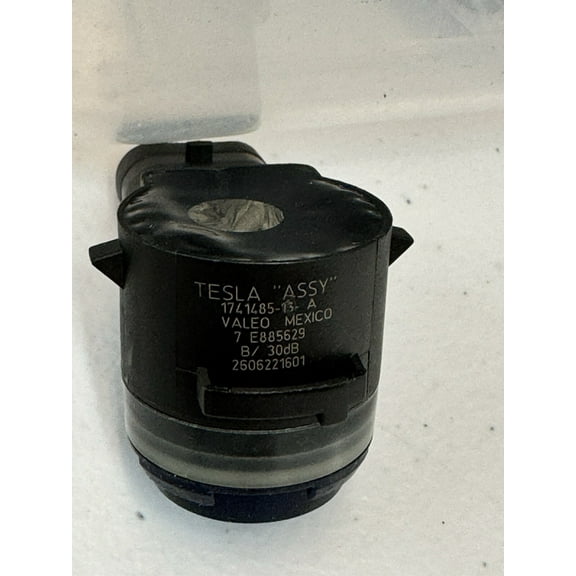 OEM Tesla Ultrasonic Sensor Deep Blue Part Number 1741485-13-A For Tesla Model 3, Model S, Model X, Model Y Parking Assist & Blind Spot Monitoring