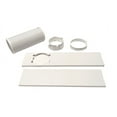 thumbnail image 1 of OEM Toshiba Air Conditioner AC White Window Exhaust Kit Originally Shipped With RACPD1411HRU, RAC-PD1411HRU, 1 of 1
