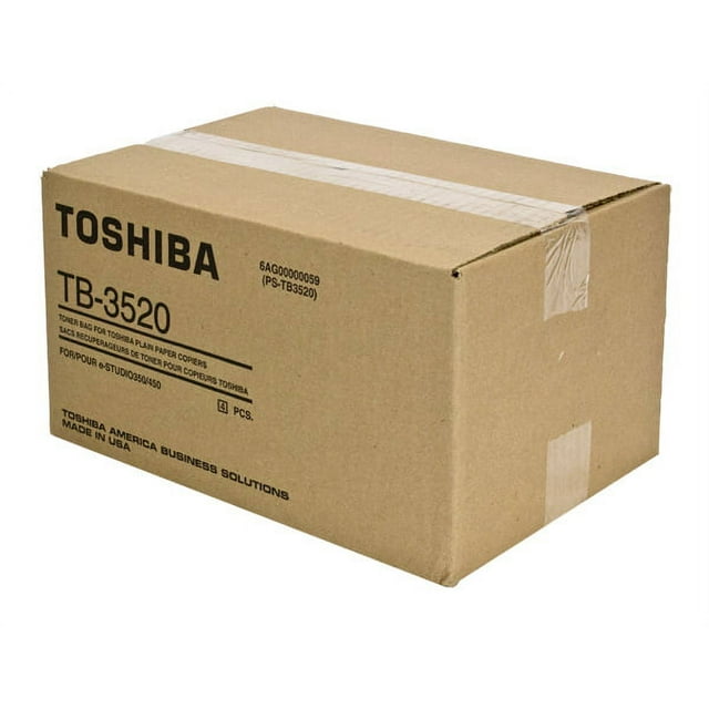 OEM Toshiba TB-3520 (TB3520) WASTE Toner CONTAINER , 21K YIELD, 4/CASE