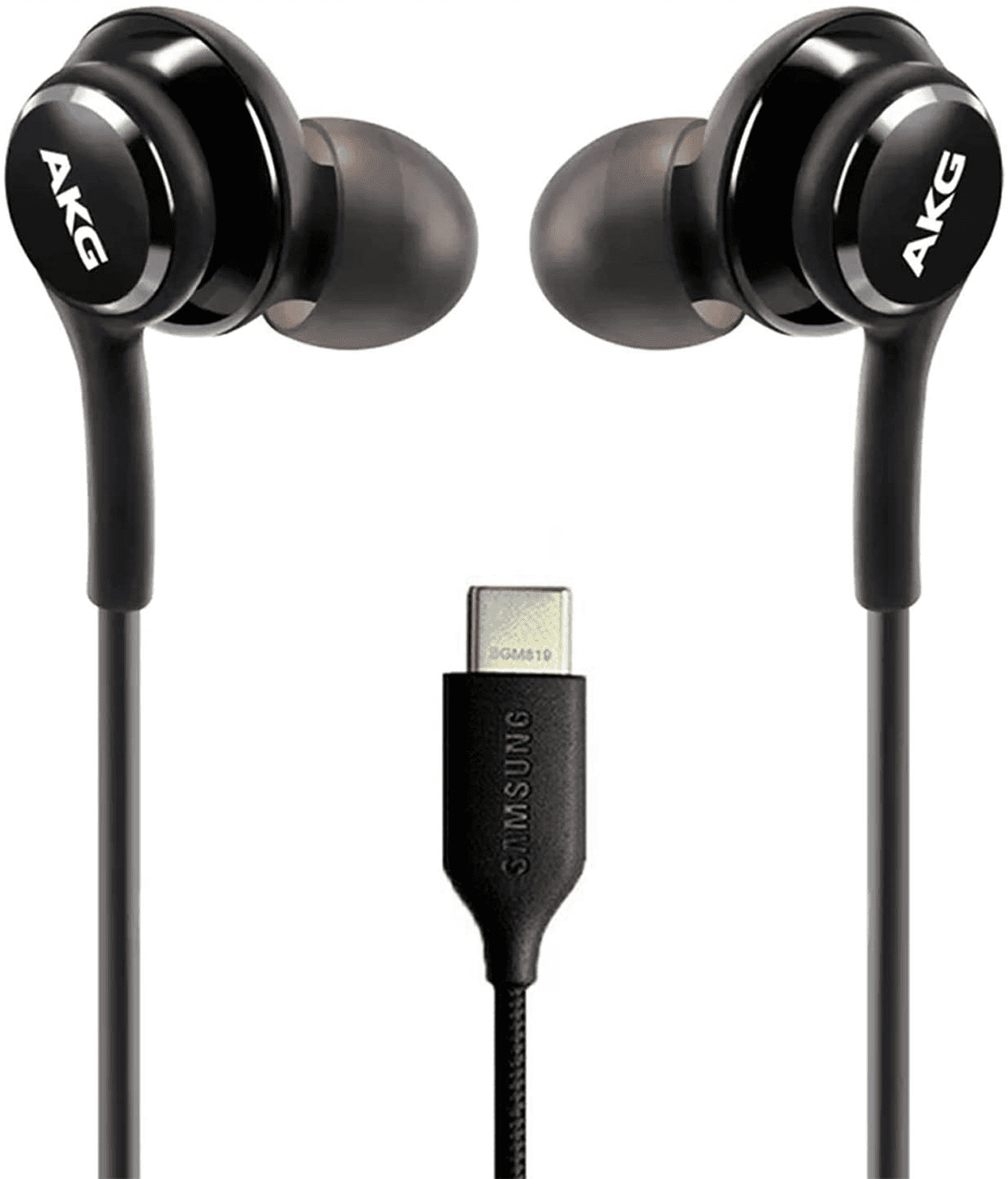 OEM UrbanX 2021 Stereo Headphones for OnePlus 7 Pro 5G Braided Cable Designed by AKG with Microphone Black USB C Connector US Version with Warranty Walmart