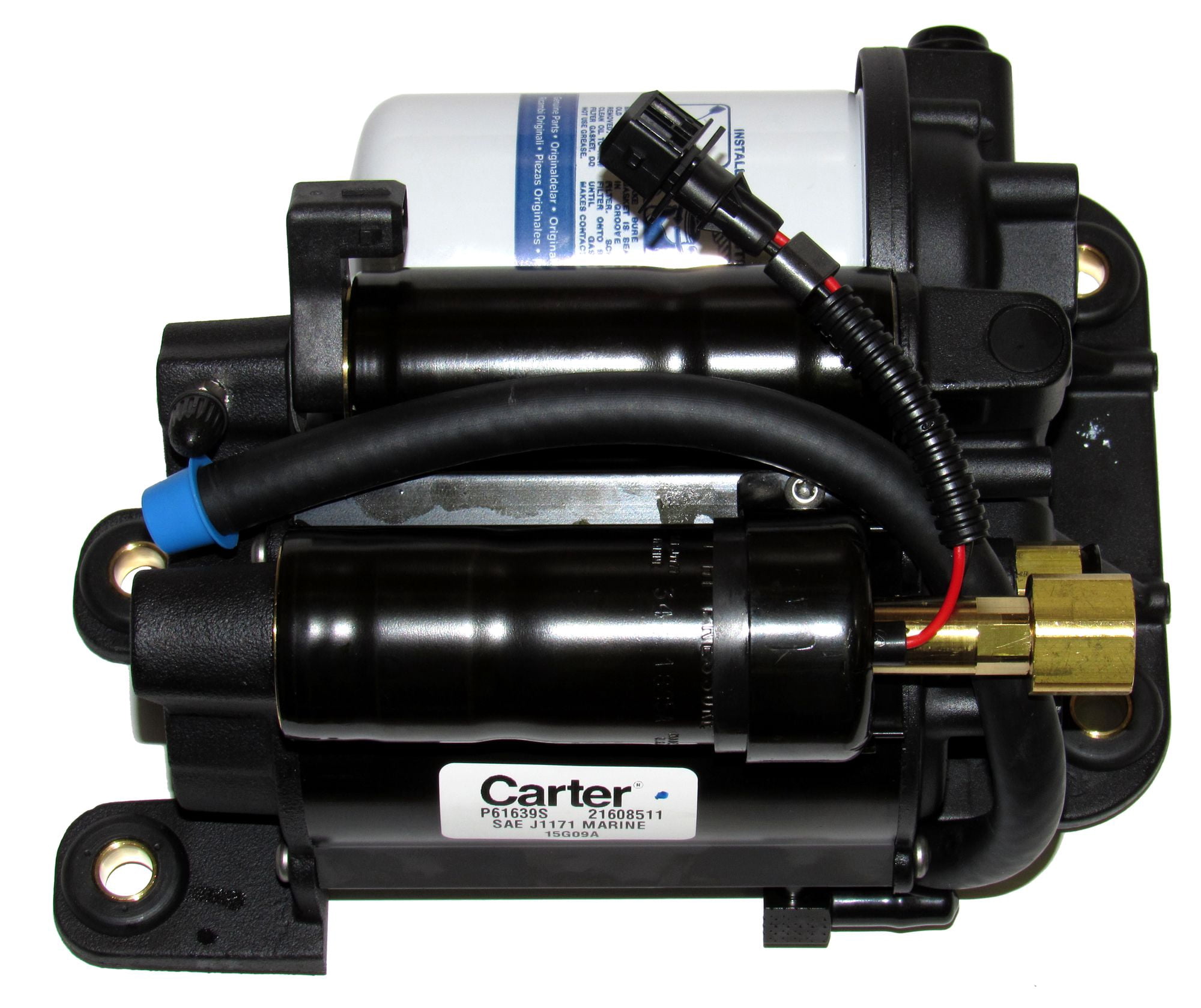 OEM Volvo Penta Electric Fuel Pump Assembly 21608511 21545138 4.3L 5.0L ...