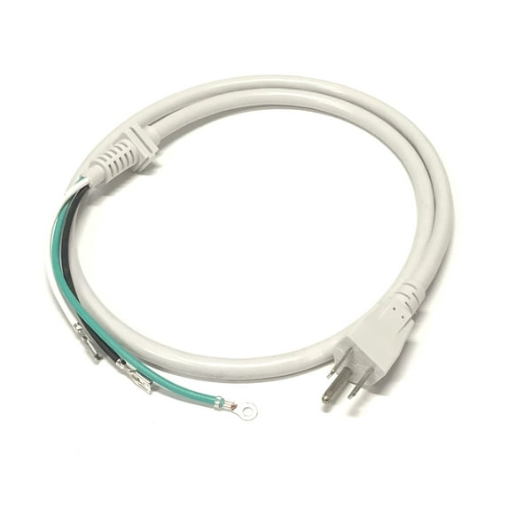 OEM Whirlpool Microwave Power Cord Originally Shipped With WMH31017HW0, WMH31017HS1, WMH31017HS0