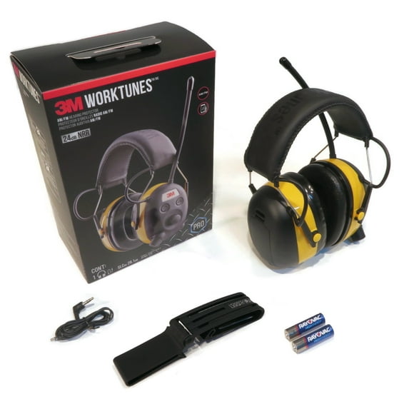 OEM Worktunes AM/FM Headphones for Lawn Mowing, Construction, and Landscaping Noises