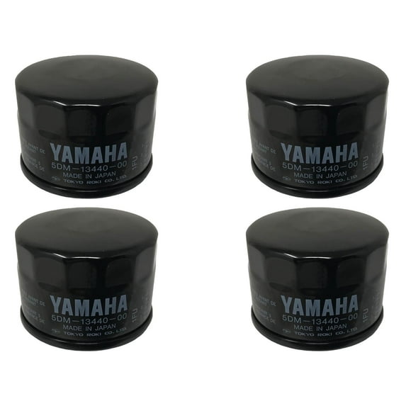 OEM YAMAHA OIL FILTER 5DM-13440-00 4 PACK