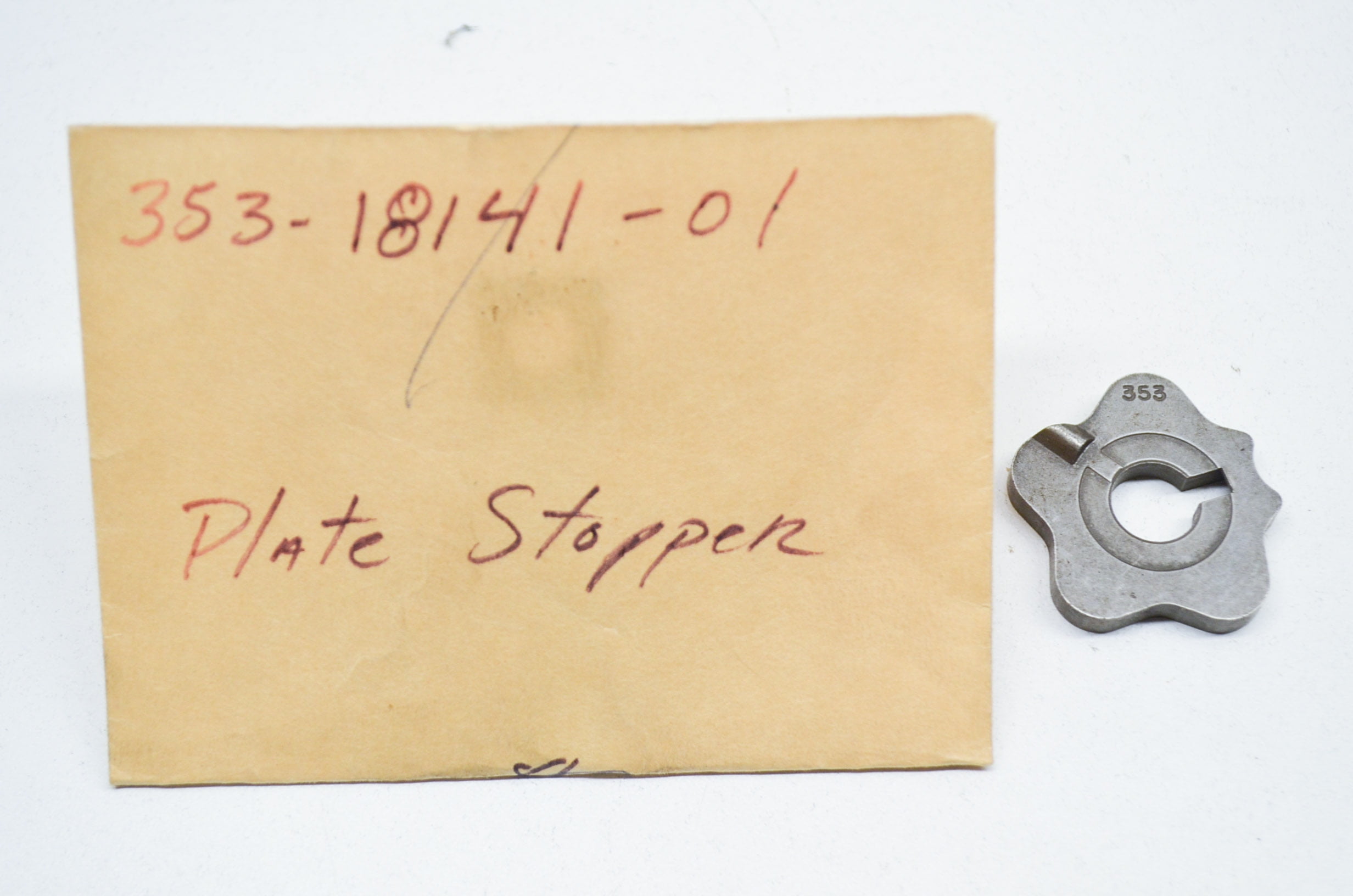 OEM Yamaha 353-18141-01-00 Stopper Plate NOS - Walmart.com