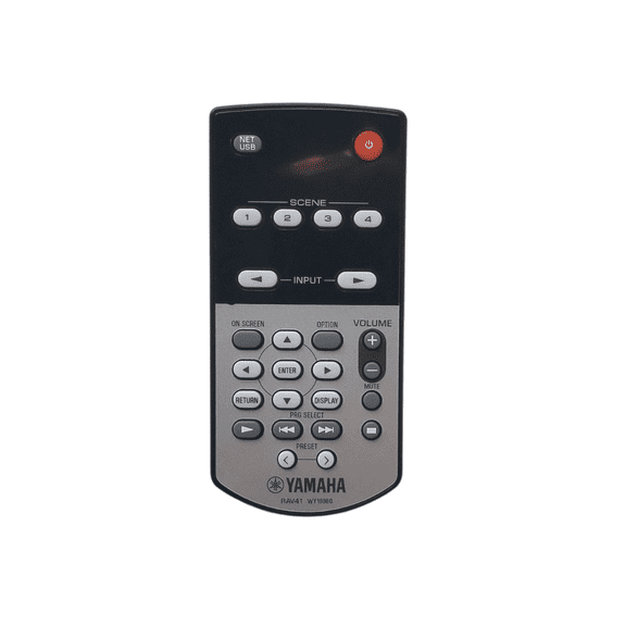 OEM Yamaha Audio Remote Control WY199800, WY19980, RAV41 compatible with RXA2010