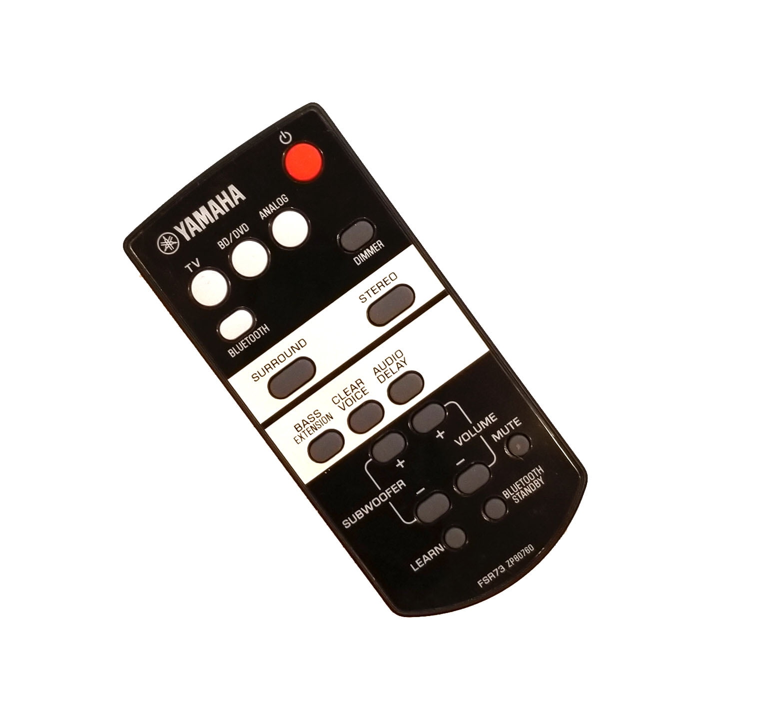 OEM Yamaha Remote Control FSR73, ZP807600, YAS-105 SRT-700 ATS-1050
