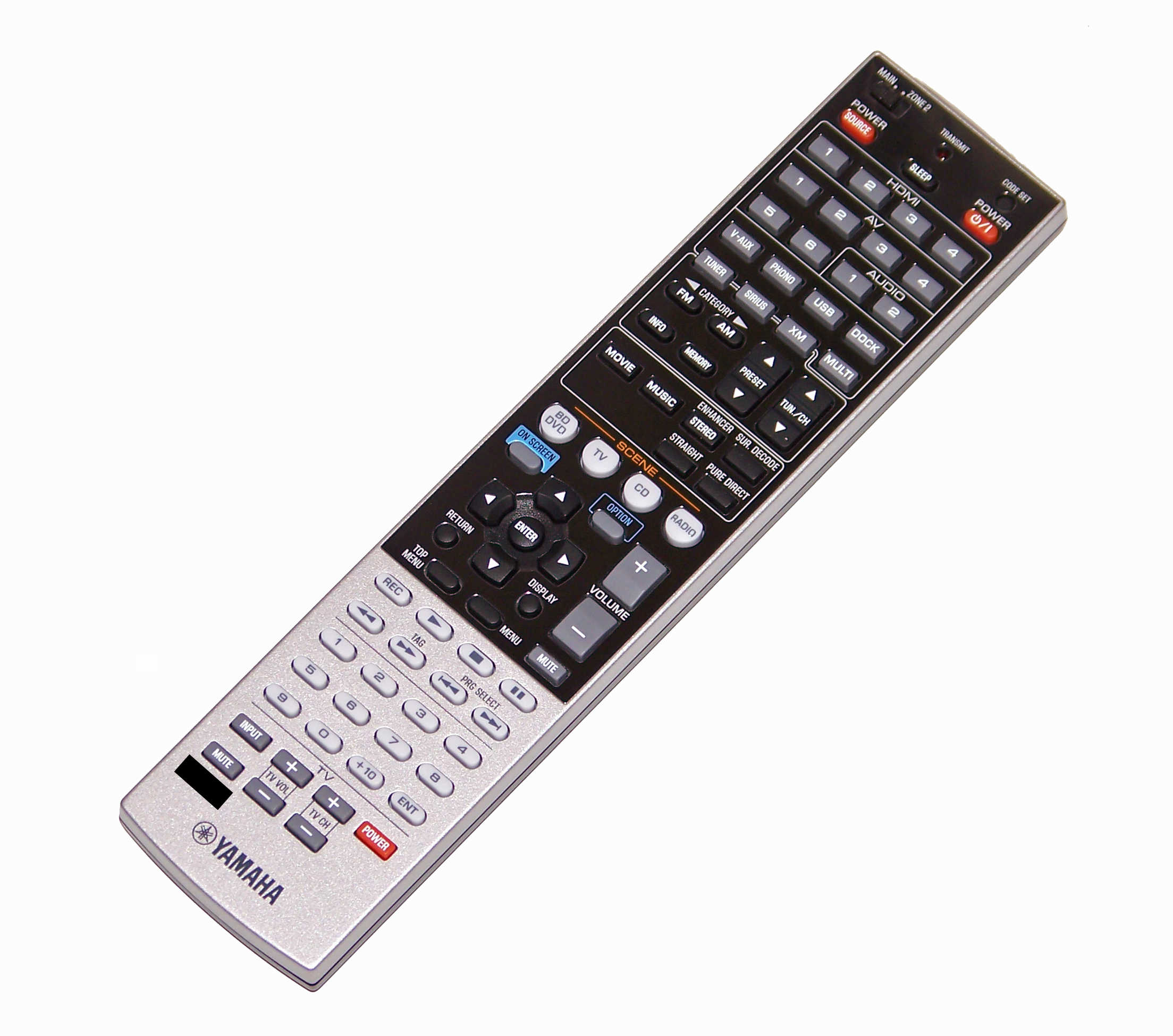 OEM Yamaha Remote Control Originally Shipped With HTR6280, HTR6280