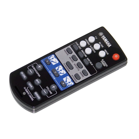 OEM Yamaha Remote Control Originally Shipped With: YSP-1400, YSP1400, YSP-1400BL, YSP1400BL