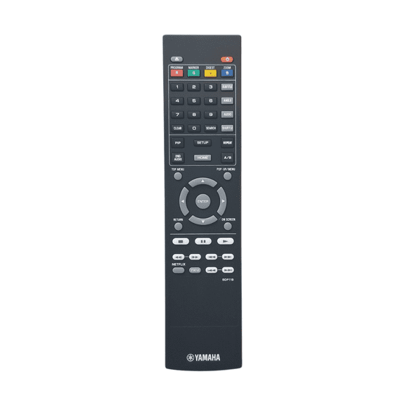 OEM Yamaha Remote Control ZF155700 for Blu-ray Players: BDP119, BD-S673