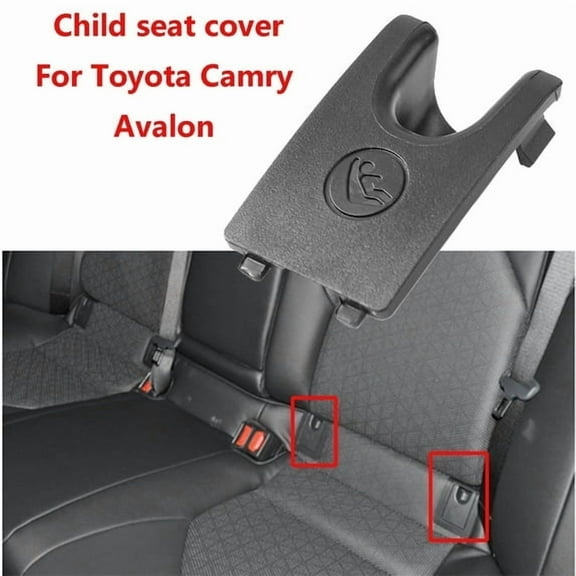 OEMASSIVE 1Pcs Rear Child Seat Slot Trim Cover isofix For Toyota Camry Avalon 71713-06070