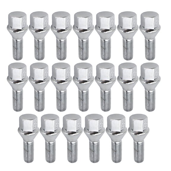 OEMASSIVE 20X Car Wheel Bolts Lug Nuts Stud 26mm M12x1.5 17mm Hex for BMW 3 Series