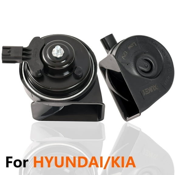 OEMASSIVE 2Pcs Snail Horn 110db Loud Dual Tone For Hyundai Accent Elantra Sonata Grandeur