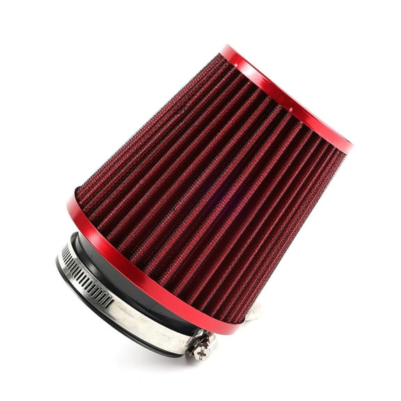 OEMASSIVE 3" Car Engine High Flow Inlet Air Intake Dry Filter Cone Replacement Accessories