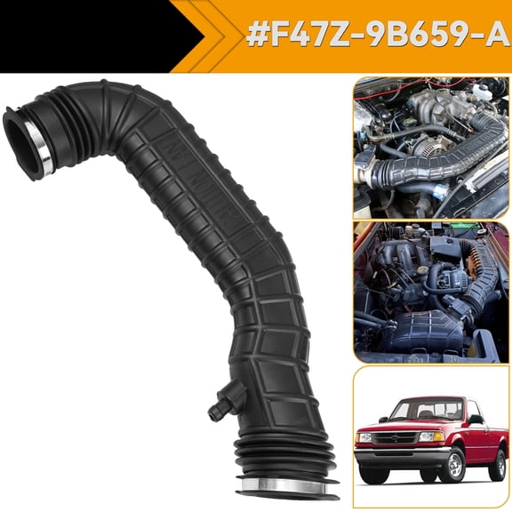 OEMASSIVE Car Air Intake Tube Cleaner Hose Pipe for Ford Ranger Explorer 1992-1994 V6 4.0L