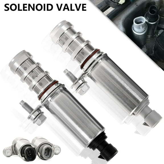 OEMASSIVE Car Intake & Exhaust Valve Timing VVT Solenoid for Chevy Buick GMC Pontiac Saab Saturn