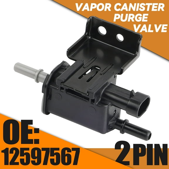 OEMASSIVE Car Vapor Canister Purge Valve for Buick Chevy Cadillac GMC Pontiac Saturn 12597567
